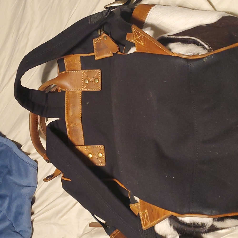 Cowhide Backpack - image 2